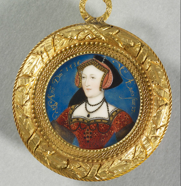 A miniature portrait of Jane Seymour